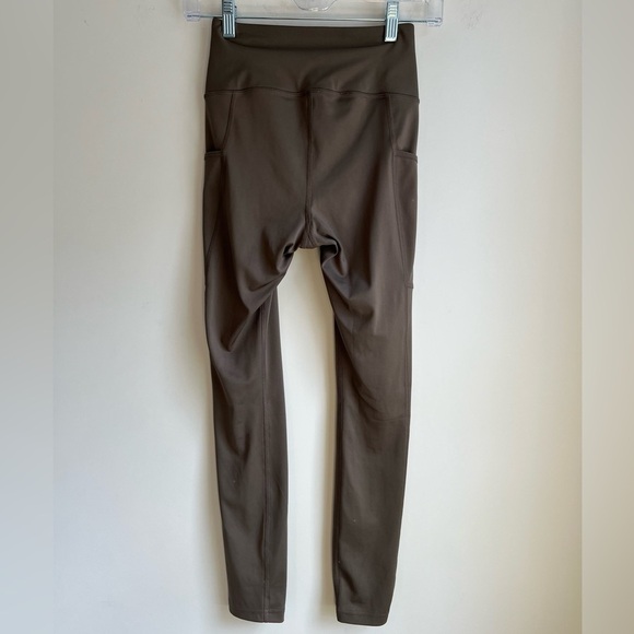 Women’s Gymshark Archive Brown High Rise Pocketed Leggings Size XS - Picture 7 of 14